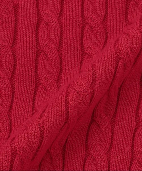mezzo piano / メゾピアノ カーディガン・ボレロ | ハートボタン　ケーブルニットカーディガン | 詳細5