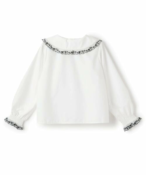 mezzo piano / メゾピアノ シャツ・ブラウス | 音符レースブラウス | 詳細1