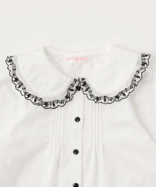 mezzo piano / メゾピアノ シャツ・ブラウス | 音符レースブラウス | 詳細2