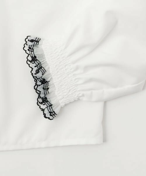 mezzo piano / メゾピアノ シャツ・ブラウス | 音符レースブラウス | 詳細3