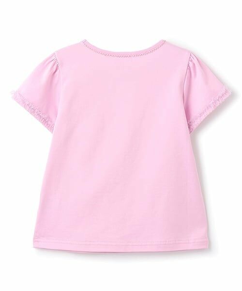 mezzo piano / メゾピアノ Tシャツ | シェルスパンコール　半袖Tシャツ | 詳細1