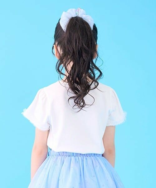 mezzo piano / メゾピアノ Tシャツ | シェルスパンコール　半袖Tシャツ | 詳細16