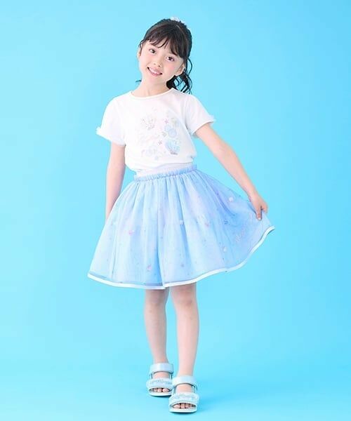 mezzo piano / メゾピアノ Tシャツ | シェルスパンコール　半袖Tシャツ | 詳細17