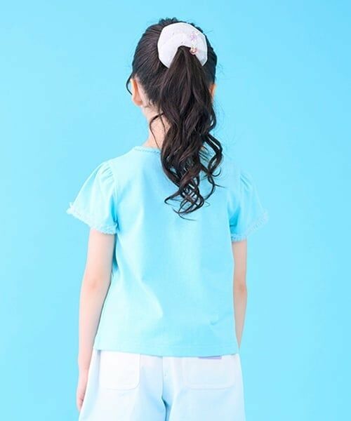 mezzo piano / メゾピアノ Tシャツ | シェルスパンコール　半袖Tシャツ | 詳細21