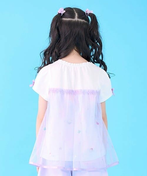 mezzo piano / メゾピアノ その他トップス | グラデーションチュール　チュニック | 詳細14