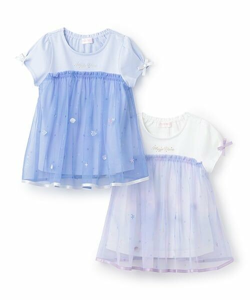 mezzo piano / メゾピアノ その他トップス | グラデーションチュール　チュニック | 詳細9