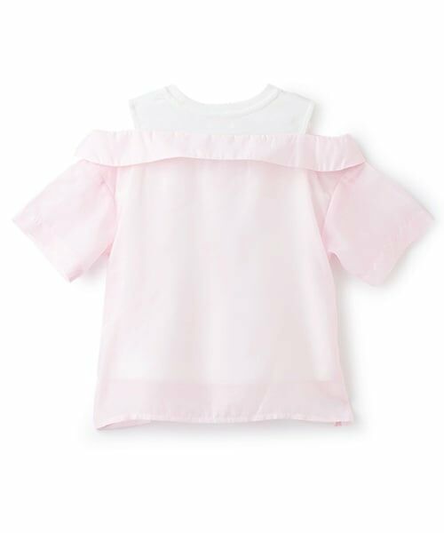 mezzo piano / メゾピアノ シャツ・ブラウス | シアードッキングシャツ | 詳細1