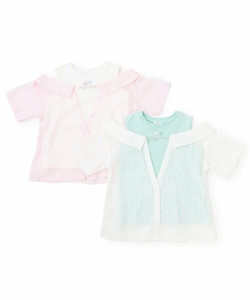 mezzo piano / メゾピアノ シャツ・ブラウス | シアードッキングシャツ | 詳細10