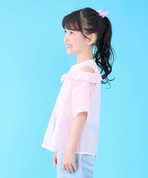 mezzo piano / メゾピアノ シャツ・ブラウス | シアードッキングシャツ | 詳細21