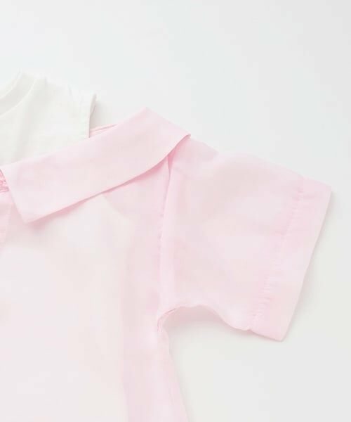 mezzo piano / メゾピアノ シャツ・ブラウス | シアードッキングシャツ | 詳細3