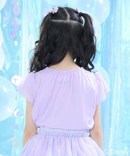 mezzo piano / メゾピアノ Tシャツ | 【Disneyアリエル】裾スカラップ　Tシャツ | 詳細16