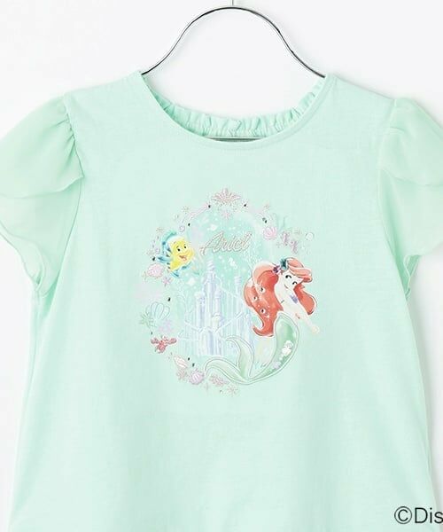 mezzo piano / メゾピアノ Tシャツ | 【Disneyアリエル】裾スカラップ　Tシャツ | 詳細2
