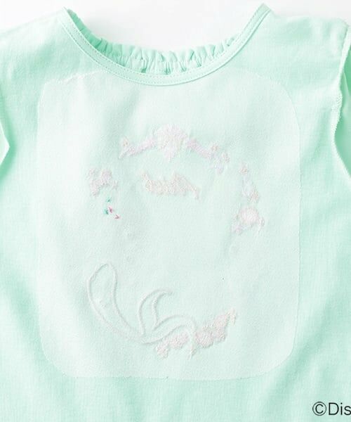 mezzo piano / メゾピアノ Tシャツ | 【Disneyアリエル】裾スカラップ　Tシャツ | 詳細3