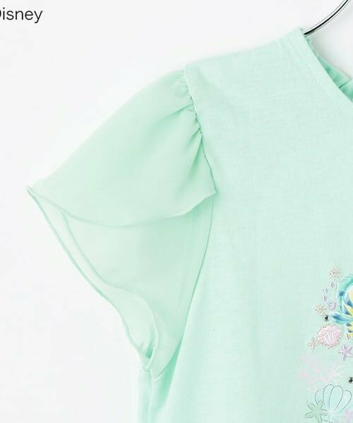 mezzo piano / メゾピアノ Tシャツ | 【Disneyアリエル】裾スカラップ　Tシャツ | 詳細4