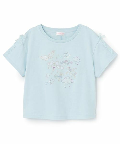 mezzo piano / メゾピアノ Tシャツ | エンジェルモチーフ　半袖Tシャツ | 詳細10