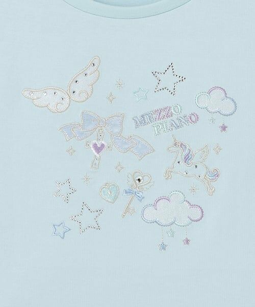 mezzo piano / メゾピアノ Tシャツ | エンジェルモチーフ　半袖Tシャツ | 詳細3