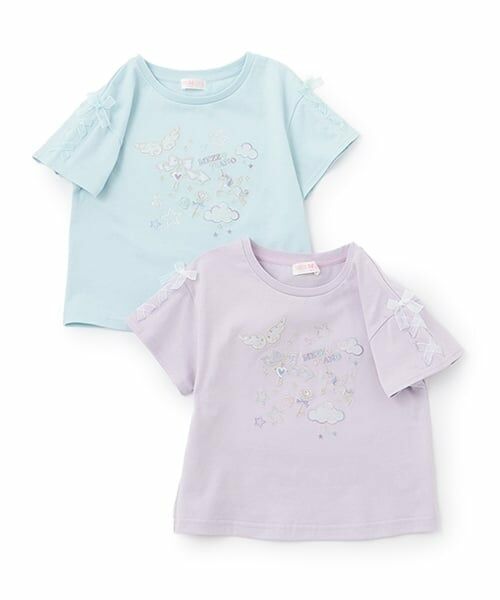 mezzo piano / メゾピアノ Tシャツ | エンジェルモチーフ　半袖Tシャツ | 詳細8