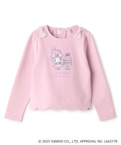 mezzo piano / メゾピアノ スウェット | 【マイメロディ・クロミ】裾スカラップ　トレーナー