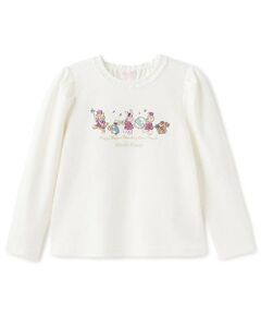 mezzo piano / メゾピアノ Tシャツ | ★鼓笛隊アップリケ　長袖Tシャツ