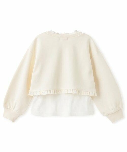 mezzo piano / メゾピアノ スウェット | ★くま短丈トレーナー＆半袖Tシャツセット | 詳細1