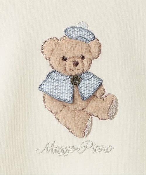 mezzo piano / メゾピアノ スウェット | ★くま短丈トレーナー＆半袖Tシャツセット | 詳細4