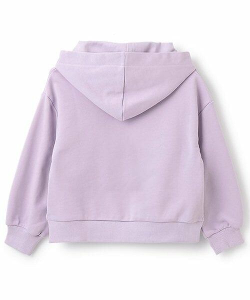 mezzo piano / メゾピアノ パーカー | ★チェックリボンつき　パーカ | 詳細1