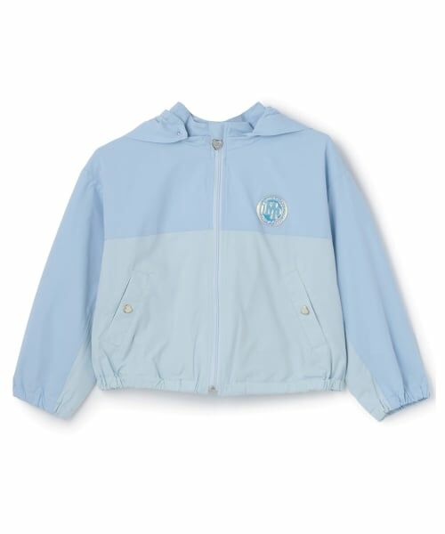mezzo piano / メゾピアノ ブルゾン | 【撥水】ウインドブレーカー（ブルー）