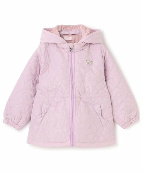 mezzo piano / メゾピアノ ブルゾン | リボンキルティング　ブルゾン（ライラック）