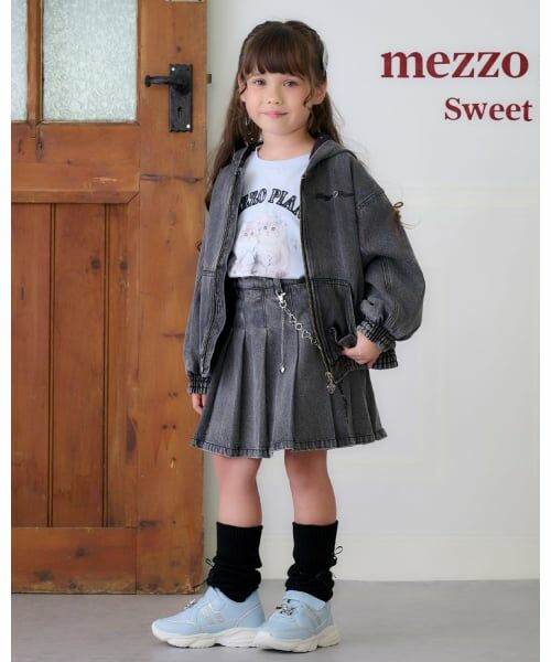 mezzo piano / メゾピアノ ブルゾン | デニムブルゾン | 詳細10