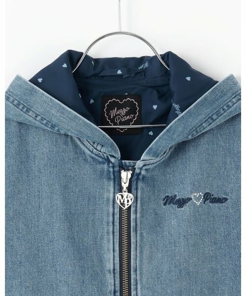 mezzo piano / メゾピアノ ブルゾン | デニムブルゾン | 詳細2