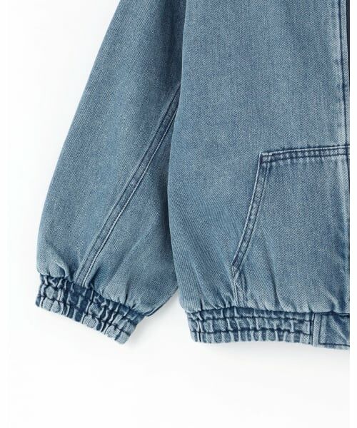 mezzo piano / メゾピアノ ブルゾン | デニムブルゾン | 詳細4
