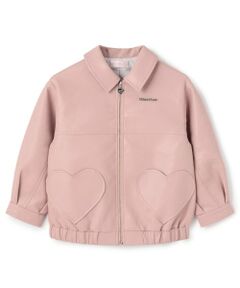 mezzo piano / メゾピアノ ブルゾン | オーバーサイズ　合皮ブルゾン