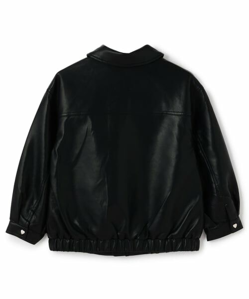 mezzo piano / メゾピアノ ブルゾン | オーバーサイズ　合皮ブルゾン | 詳細1