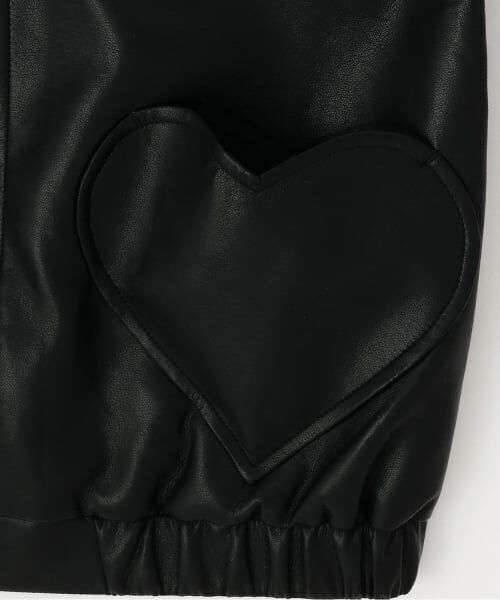 mezzo piano / メゾピアノ ブルゾン | オーバーサイズ　合皮ブルゾン | 詳細3