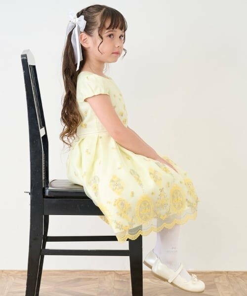 mezzo piano / メゾピアノ ドレス | プリンセスモチーフ　ドレス（クリーム）