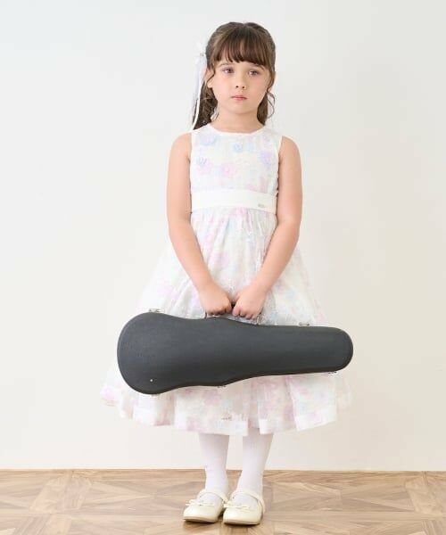 mezzo piano / メゾピアノ ドレス | お花刺しゅう　ドレス | 詳細13