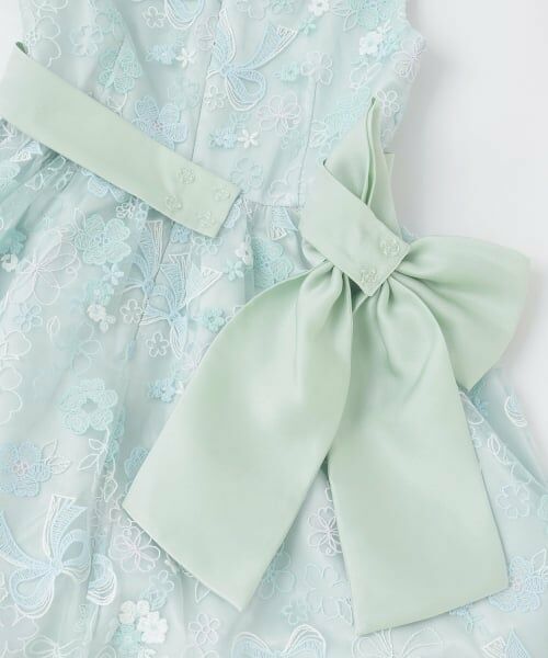 mezzo piano / メゾピアノ ドレス | お花刺しゅう　ドレス | 詳細7