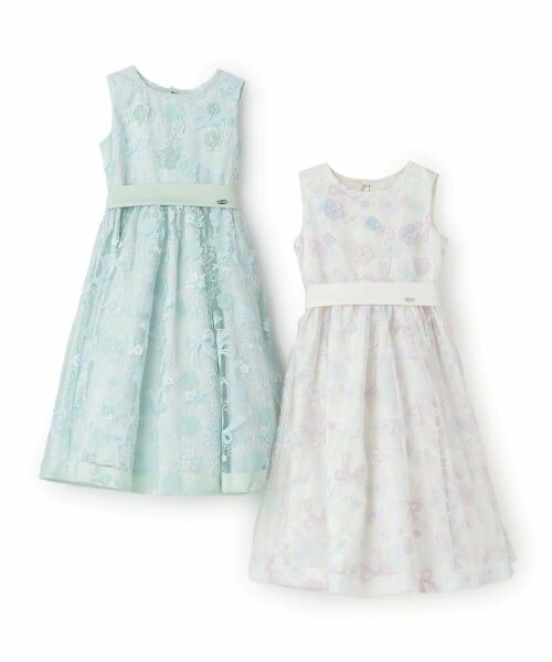 mezzo piano / メゾピアノ ドレス | お花刺しゅう　ドレス | 詳細9