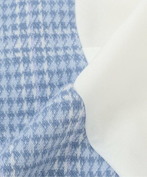 mezzo piano / メゾピアノ ミニ丈・ひざ丈ワンピース | ネコポシェット　カットジャガードチェック　ワンピース | 詳細10