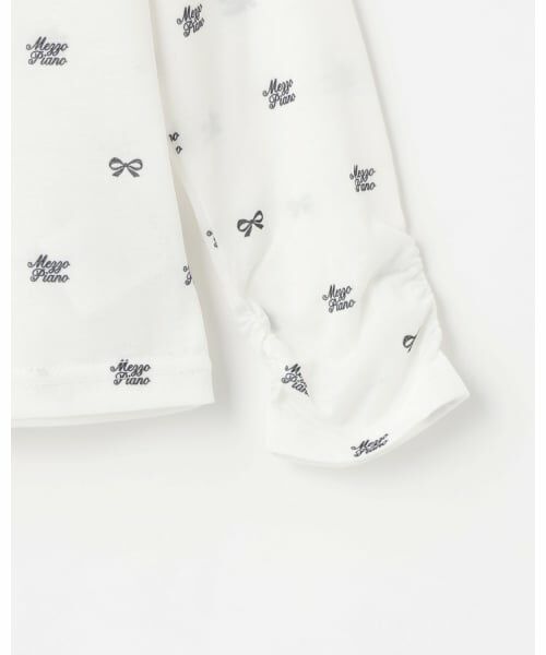 mezzo piano / メゾピアノ ミニ丈・ひざ丈ワンピース | デニム風キャミワンピース＆シアー長袖Tシャツセット | 詳細8