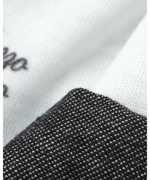 mezzo piano / メゾピアノ ミニ丈・ひざ丈ワンピース | デニム風キャミワンピース＆シアー長袖Tシャツセット | 詳細9