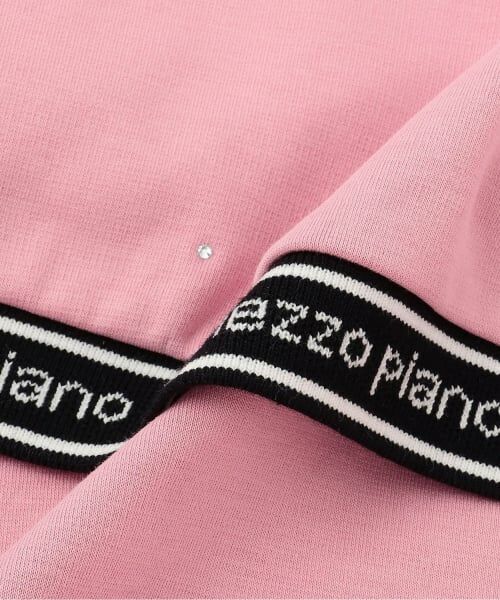 mezzo piano / メゾピアノ パーカー | ラインストーンパーカ＆半袖ワンピースセット | 詳細12