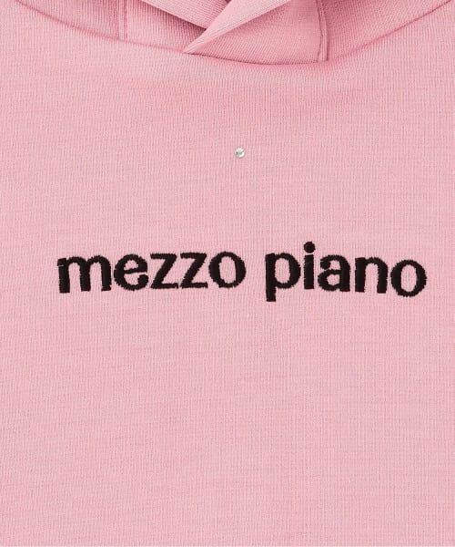 mezzo piano / メゾピアノ パーカー | ラインストーンパーカ＆半袖ワンピースセット | 詳細4