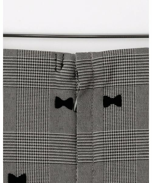 mezzo piano / メゾピアノ ミニ丈・ひざ丈ワンピース | リボンフロッキー×チェック　ジャンパースカート | 詳細8