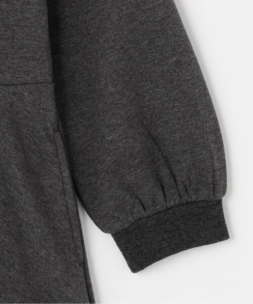 mezzo piano / メゾピアノ ミニ丈・ひざ丈ワンピース | プードルチャームつき　パーカワンピース | 詳細6