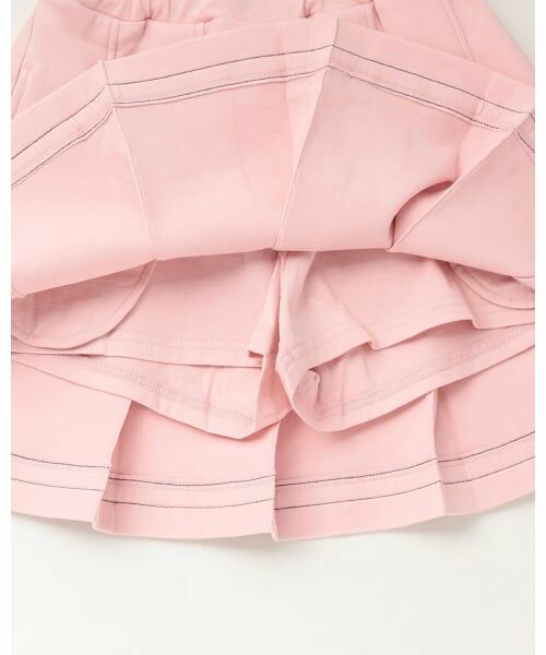 mezzo piano / メゾピアノ スウェット | セーラーハーフZIP　ロゴラインスカパン　セット | 詳細11