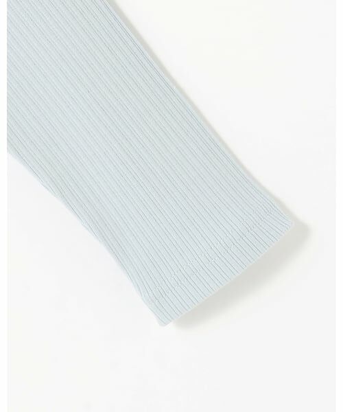 mezzo piano / メゾピアノ ミニ丈・ひざ丈ワンピース | チュール刺しゅうドッキングワンピース | 詳細4