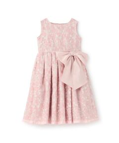 mezzo piano / メゾピアノ ミニ丈・ひざ丈ワンピース | 【Premium line】ハートロゴレース　ワンピース