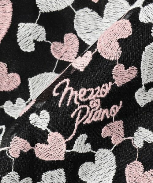 mezzo piano / メゾピアノ ミニ丈・ひざ丈ワンピース | 【Premium line】ハートロゴレース　ワンピース | 詳細10