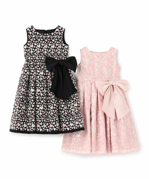 mezzo piano / メゾピアノ ミニ丈・ひざ丈ワンピース | 【Premium line】ハートロゴレース　ワンピース | 詳細11